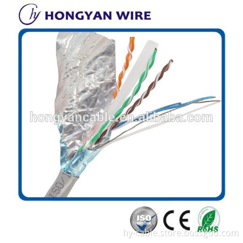 High speed Twisted pairs ftp cat6 cable